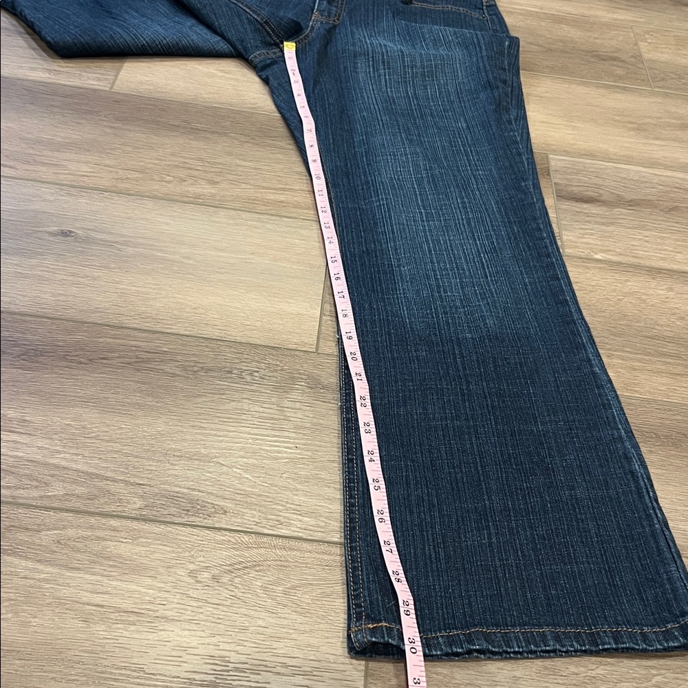Gloria Vanderbilt Size 16 Missy Short Dark Indigo Jeans - Picture 6 of 13
